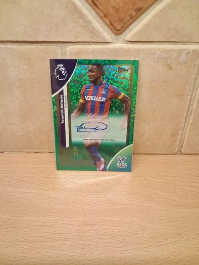 Yannick Bolasie Autograph 23/99 Mint Condition