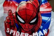 Spider man winter hat boy