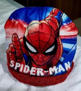 Spider man winter hat boy