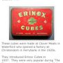 Vintage Erinox Cubes Tin Image 5