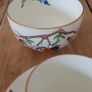 Stunning Vintage Expresso Coffee Cups, Saucers, Sugar Bowl and Milk Jug. Image 4