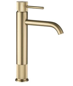 Tall Gold Bathroom Basin Mixer Taps