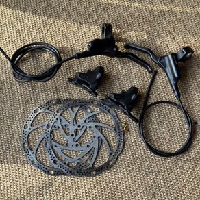 TEKTRO HD-R510 Flat Mount Hydraulic Disc Brake Set Dual Piston,For ROAD