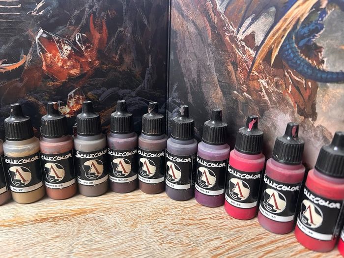 Complete ScaleColor Paint Set (70 Colours) Excellent Condition