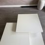 White Kave Home Large Coffee Table (Expandable) Image 5