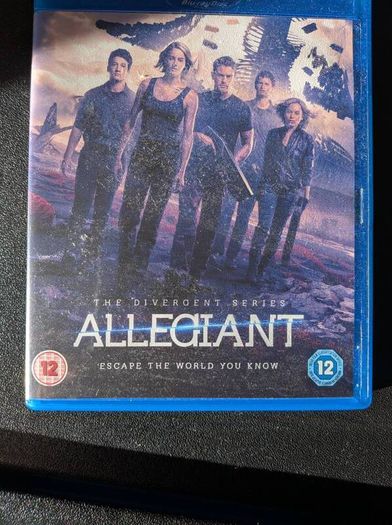 Allegiant Blu-ray