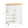 Serving Trolley Cabinet  black or white  FREE DELIVERY Image 5