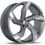 18" ETRON Type black Alloys Seat Audi Skoda Vw 5x112 Image 3