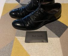 Paul Smith handcrafted patent (size 37) shoes
