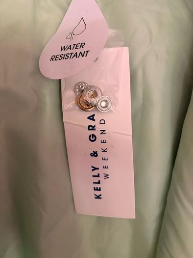 Kelly & Grace weekend parka rain proof waterproof coat Donn Carraig chic new with tags