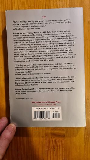 Before Mickey The Animated Film 1898-1928. By Donald Crafton. Published By The University Of Chicago Press. Paperback In Very Good Condition.