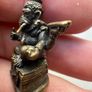 Ganesha bronze Hindu amulet for good luck and success Image 4