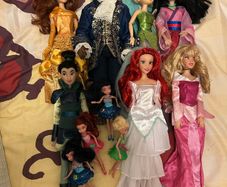 Disney dolls + figures