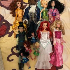 Disney dolls + figures