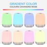 Wake Up Light, Sunvook Alarm Clock Colored Sunrise Simulation LED Digital Alarm Clock Touch Control Dimmable Bedside Lamp with 5 Natural Sounds Rechargeable, 3 Brightness Levels, 256 Color RGB Mode Image 6