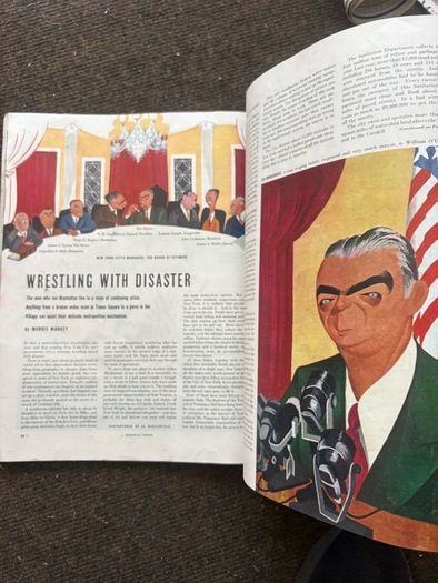 Vintage HOLIDAY Magazine April 1949 New York Issue Illustrated Travel Magazine Mid-Century Americana
