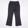 Mint Velvet Black Subtle Leopard Jacquard Print Flare Leg Trousers Pants 8UK/36EU Image 7