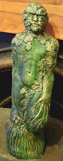 greenman statue