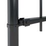 Garden Fence with Spear Top Steel 8.5x1 m Black Image 4