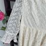 dress Bnwt cream lace mini dress grace & mila size small 10 Image 7
