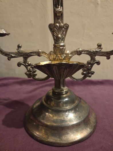 Catholic Sick Call Crucifix Candelabra