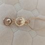 Jewellery, golden necklace pendant with Swarovski crystal Image 4