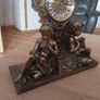 Vintage Cherub Mantel Clock by Academy Image 5