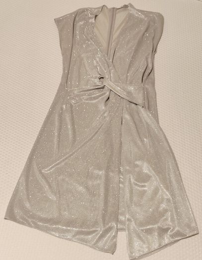 Silver sparkle dress . Size 10