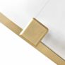 Shower enclosure Brushed Gold - 90x90 - Excellent condition - As New Image 4