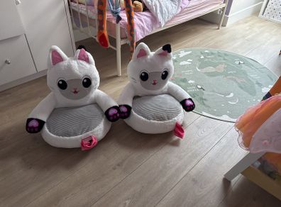 Gabby's Dollhouse Kids Plush Chairs Pair