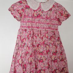 Laura Ashley smock dress, age 7 years. Similar to Little Larks.