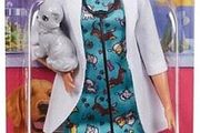 New:  Barbie pet vet with kitten