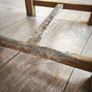 solid wood chairs x 6 Image 4