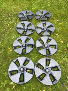 Tesla Wheel Caps 2x Sets