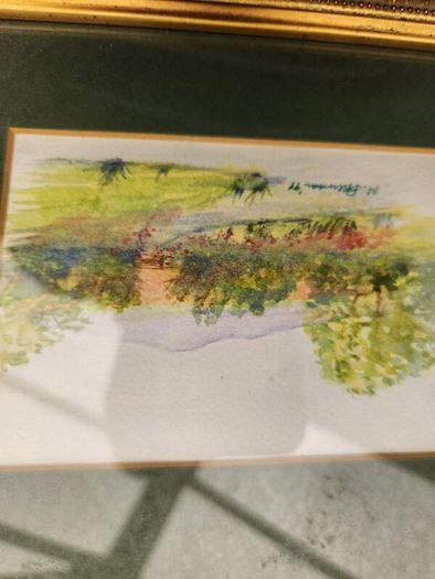 Watercolour of Sleabh na Mban.