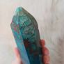 crystal tower malachite and chrysocholla IMPERFECT TOP Image 2