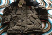 Beautiful Down Jacket, hood  with detachable fur, size 2-3 years