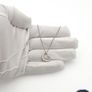 Vintage 925 Sterling Silver Dainty Heart Necklace Image 8