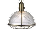 Searchlight 7601AB - Pendant ceiling light - industrial style cage