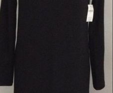 Black gap tunic dress size small 10