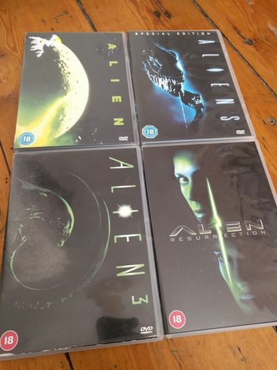 Alien 1-4 Aliens Resurrection DVD