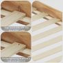 Solid Wood Low Foot Bed Frame Double Image 4