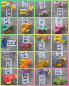G4 Mini Figures just 2 Euro Each - Selection 13 - MLP G4 My Little Pony