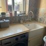 Quartz kitchen counters and Belfast sink Image 2