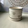 Grey Heart Print Pots (set of 2) Image 5