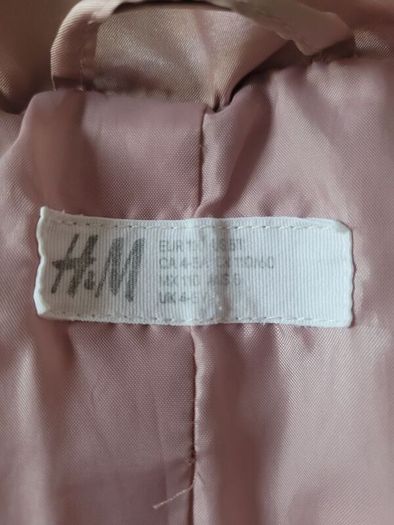 H&M girl's coat, size: 4-5 years