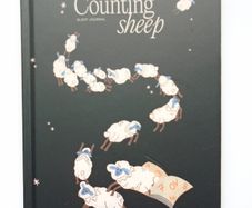 Sleep Journal, Hardbacked journal, Gift.