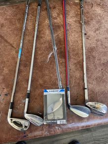 Mixed Wedges & Irons - TaylorMade M1, Golden Bear, B-Square Utility Wood (boxed) - Collection Only