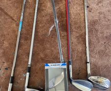 Mixed Wedges & Irons - TaylorMade M1, Golden Bear, B-Square Utility Wood (boxed) - Collection Only