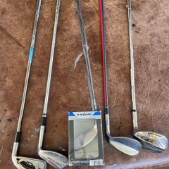 Mixed Wedges & Irons - TaylorMade M1, Golden Bear, B-Square Utility Wood (boxed) - Collection Only